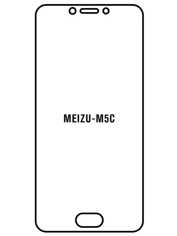 SUNSHINE Protector de Pantalla de Hidrogel Premium Para MEIZU M5C