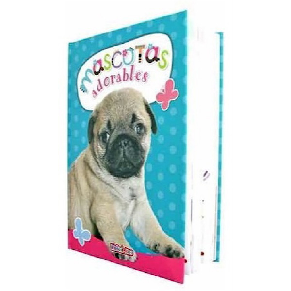 Libro Mascotas Adorables - Pasta Dura