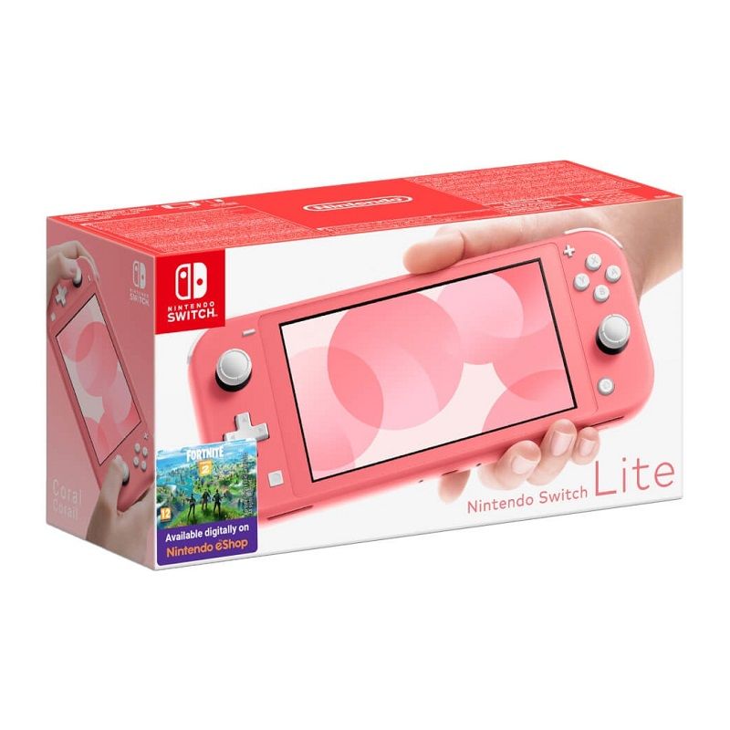 CONSOLA NINTENDO SWITCH LITE CORAL HDHSPAZAA 