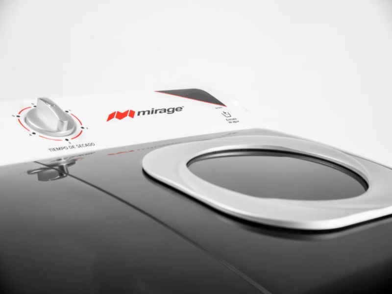 Lavadora Mirage LMS013M-L 13 Kg 2 tinas Semiautomática ENTREGA SÓLO VÁLIDA EN LA CIUDAD DE MÉXICO Y ZONA METROPOLITANA