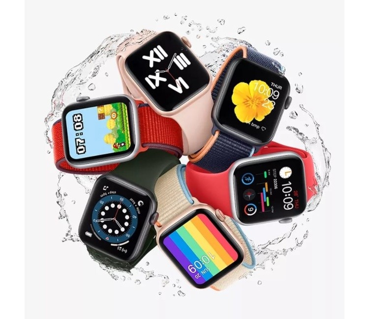 SMARTWATCH W26 PLUS + PRO SERIES 6 CON JUEGOS (NEGRO, ROSA, AZUL Y BLANCO)