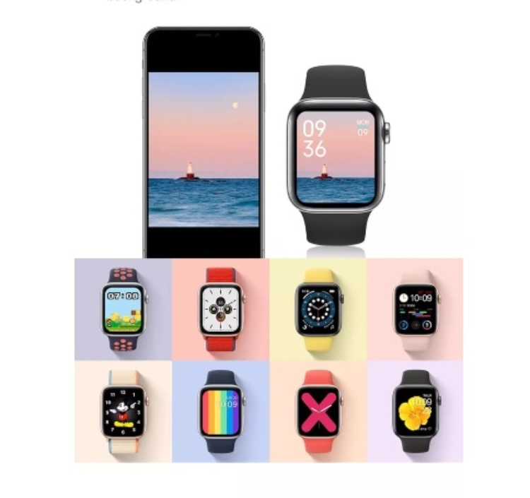 SMARTWATCH W26 PLUS + PRO SERIES 6 CON JUEGOS (NEGRO, ROSA, AZUL Y BLANCO)