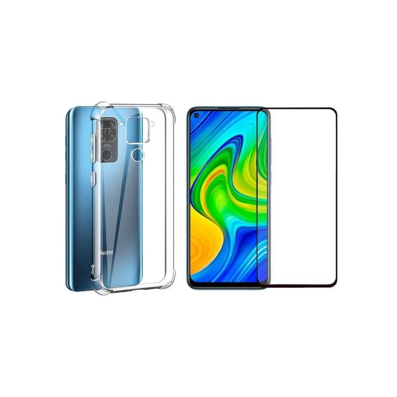 Mica + Funda Xiaomi Redmi Note 9 Contra Golpes