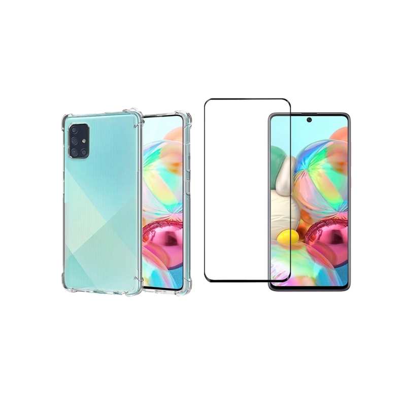 Mica + Funda Samsung Galaxy A71 Contra Golpes