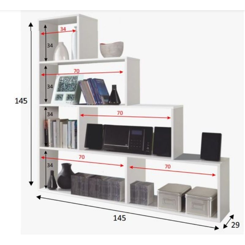 Mueble Estantería decorativa KLUM