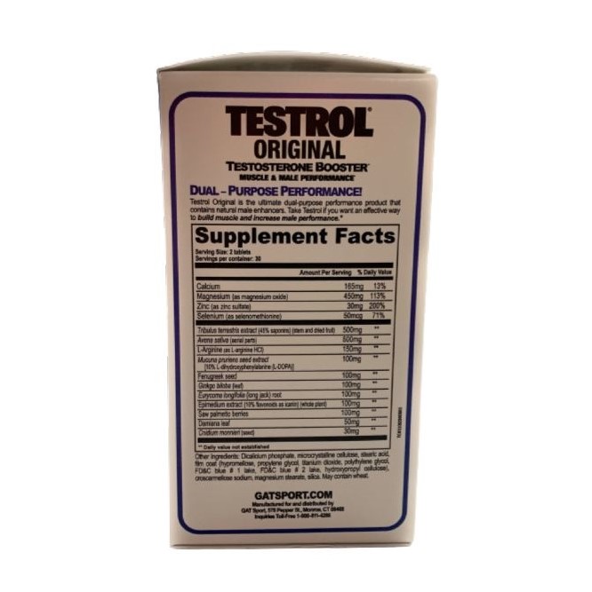 Testrol original 60 tabletas