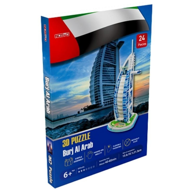 Rompecabezas a escala 3D para adultos, niños y adolescentes