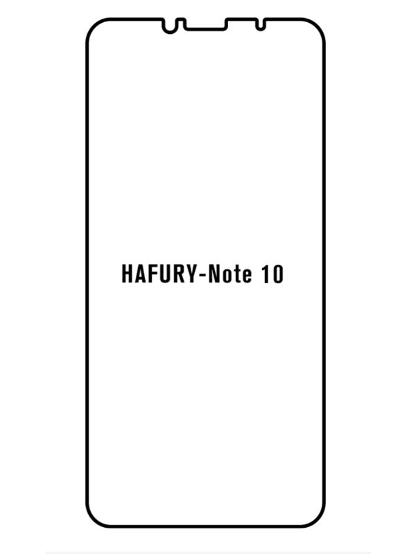 Jeco 99F Protector de Pantalla de Hidrogel Premium Para  HAFURY NOTE 10