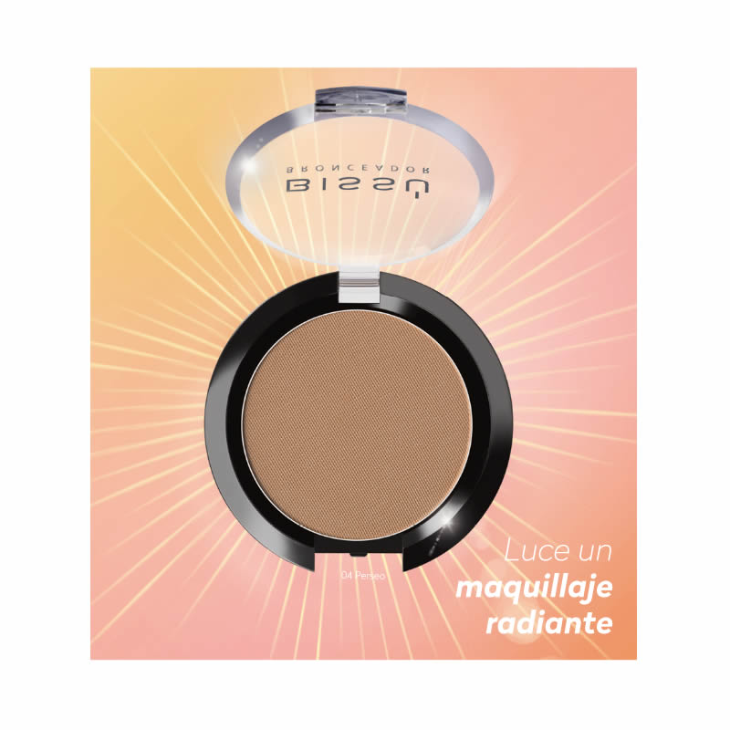 Polvo Bronceador Bissú Look Natural Larga Duración Varios Tonos