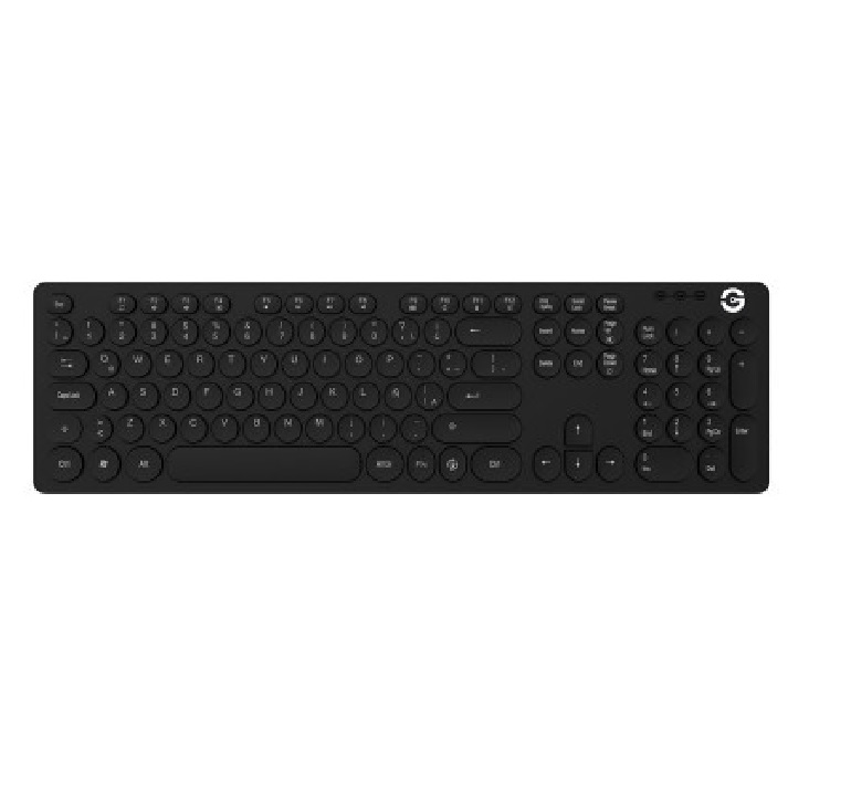 Teclado GETTTECH GTI-28201G Negro Retroiluminado cable USB NEGRO PC LAP MAC WINDOWS IOS MEMBRANA