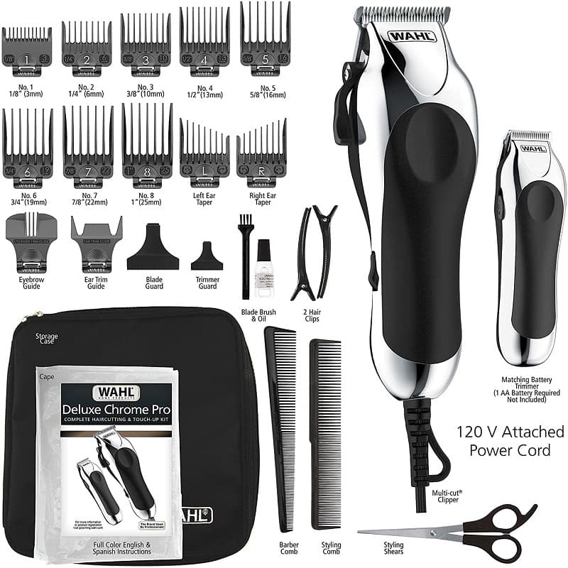 Maquinas Para Cortar Cabello Wahl Pro 25 Accesorios