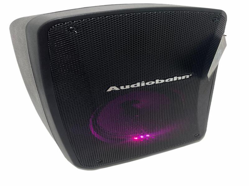 bocina amplificada 8 pg audiobahn recargable 