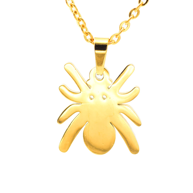 Joya Kit Dije Cadena Aretes Sombra D Arañas Acero