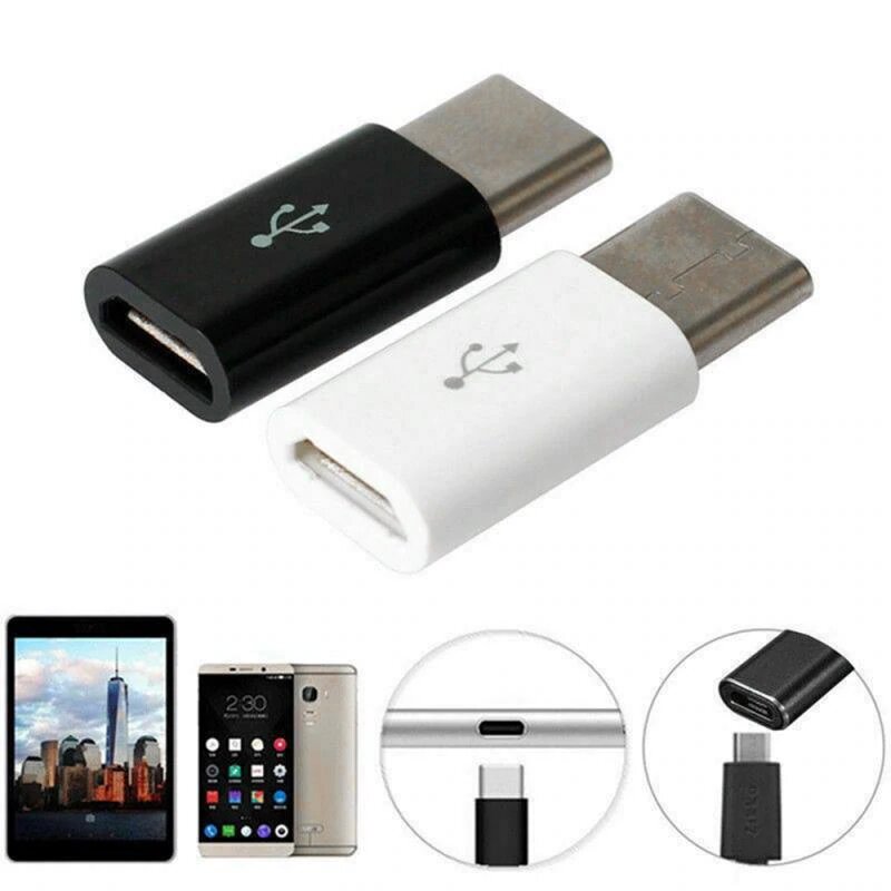 Adaptador Tipo C a Micro USB V8 Tipo C Hembra Micro USB Macho Celulares  Android Samsung Huawei - ImporMaipú