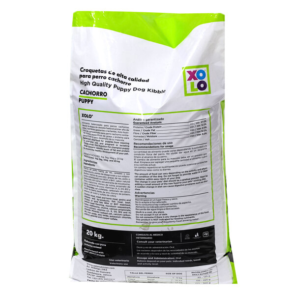 Xolo Croquetas Para Perro Cachorro Premium 20 Kg