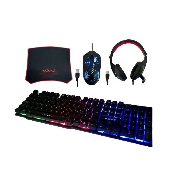 KIT GAMER JUEGO DE 4 PIEZAS