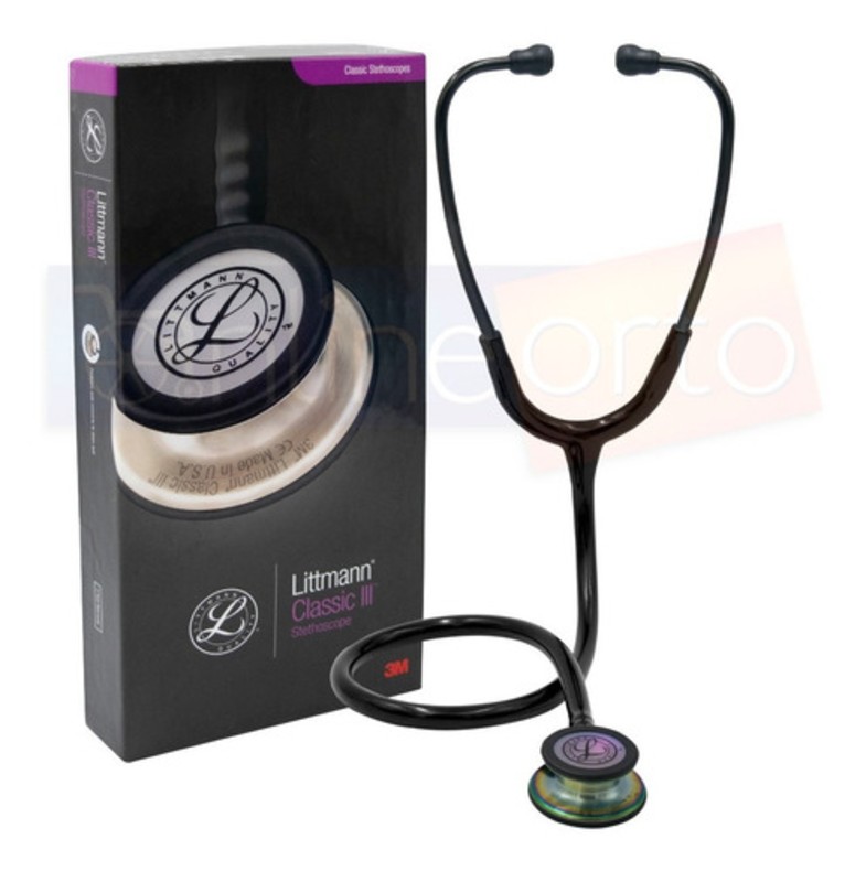 Estetoscopio 3m Littmann Classic Iii Negro Rainbow