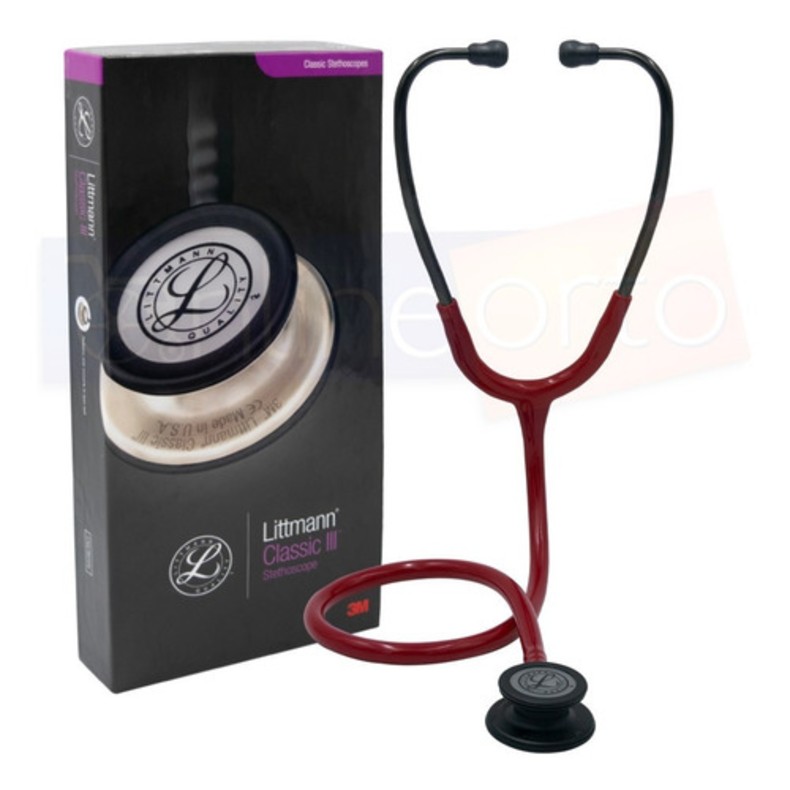 Estetoscopio 3m Littmann Classic Iii Borgoña 
