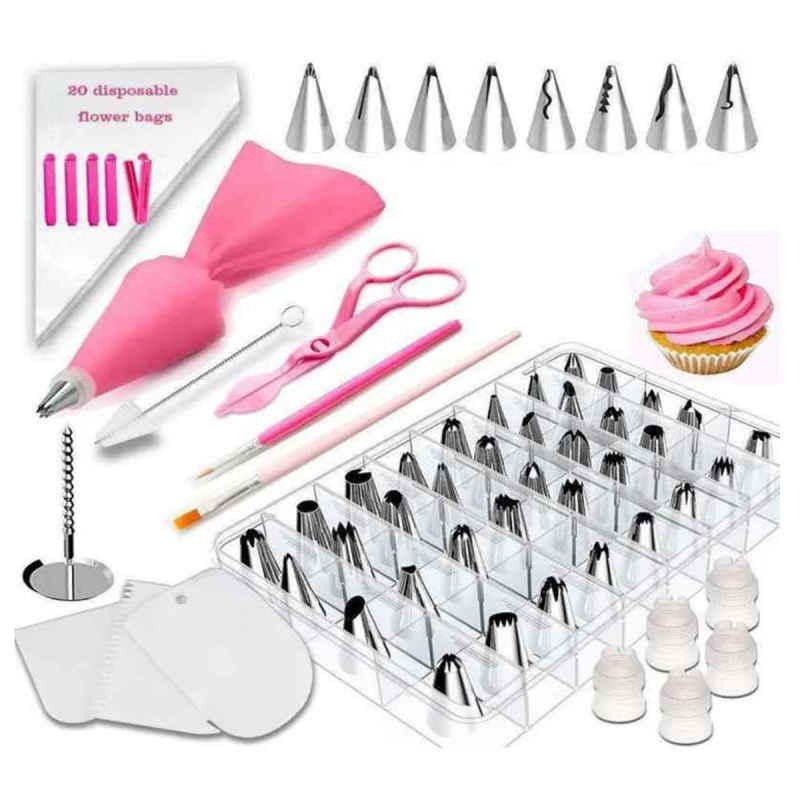 83 Pzas juego de duyas reposteria Duyas para Reposteria y Decoracion de Pastel o Fondant Kit Para Decorar Pasteles Kit De Boquillas Repostería