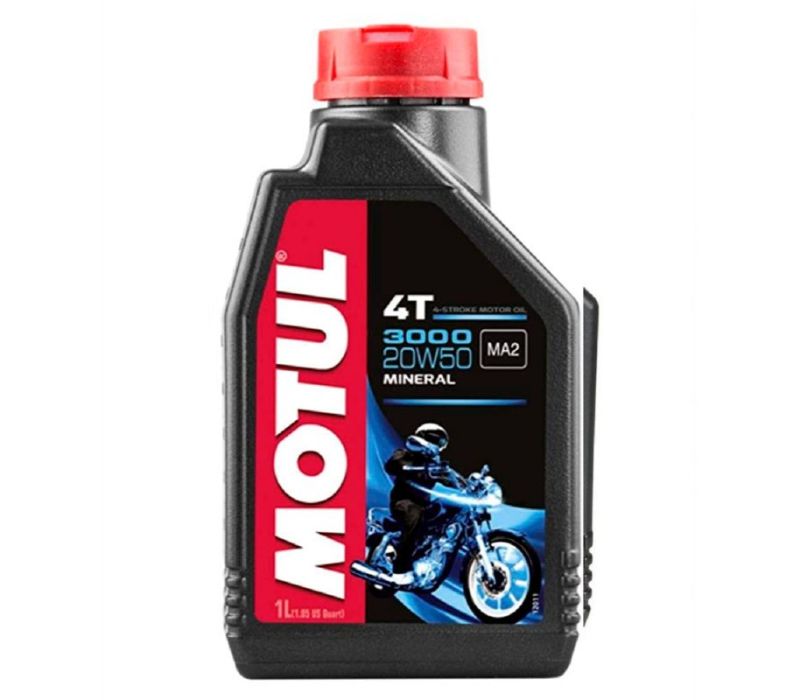 Aceite Para Moto 4 Tiempos Motul 3000 20w 50 Multigrado
