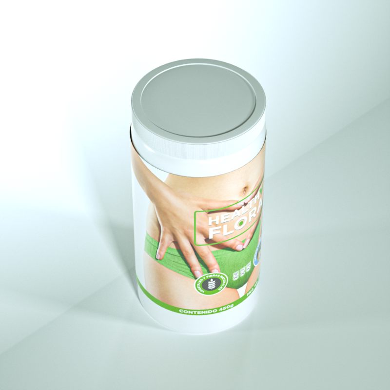 Fibra en Polvo Sabor Piña colada natural 450gr salvado Trigo