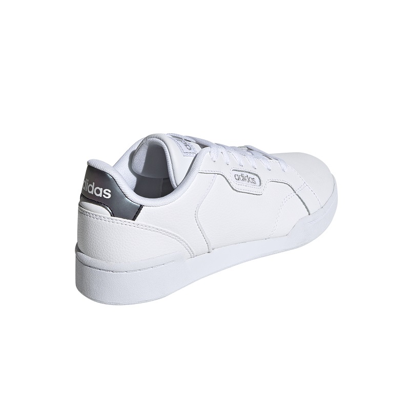 Tenis Adidas Juvenil Tensaur K Blanco De Piel Deportivo