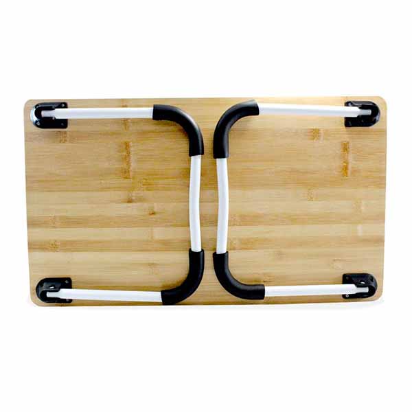 Mesa Soporte Para Laptop De Bambú Resistente Mesa Cama Mediana