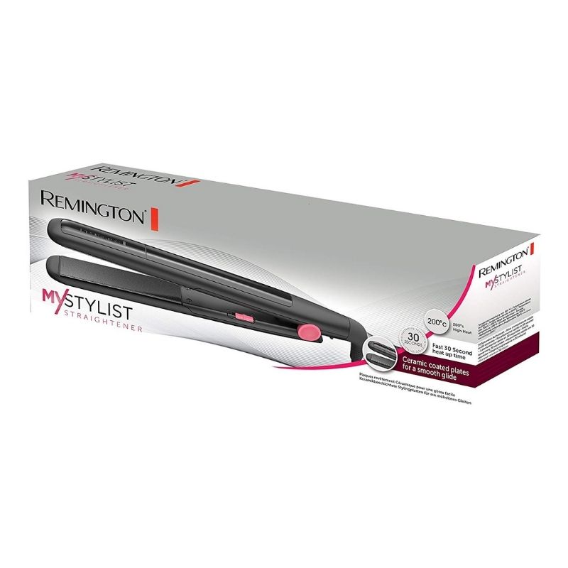 Plancha Cabello Ceramica Remington Alisa Y Ondula S1a100 Wmf