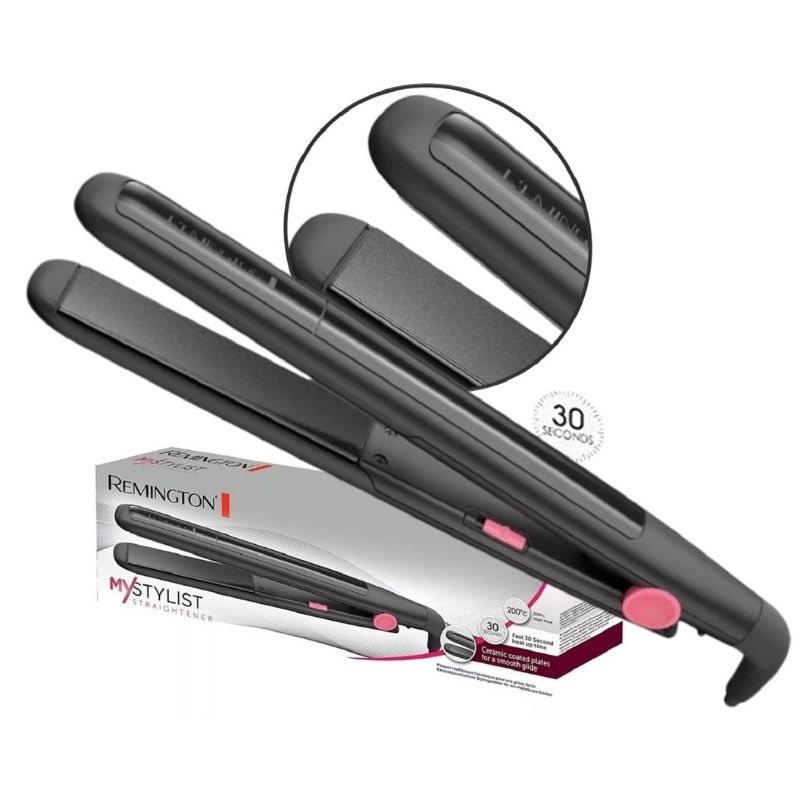 Plancha Cabello Ceramica Remington Alisa Y Ondula S1a100 Wmf