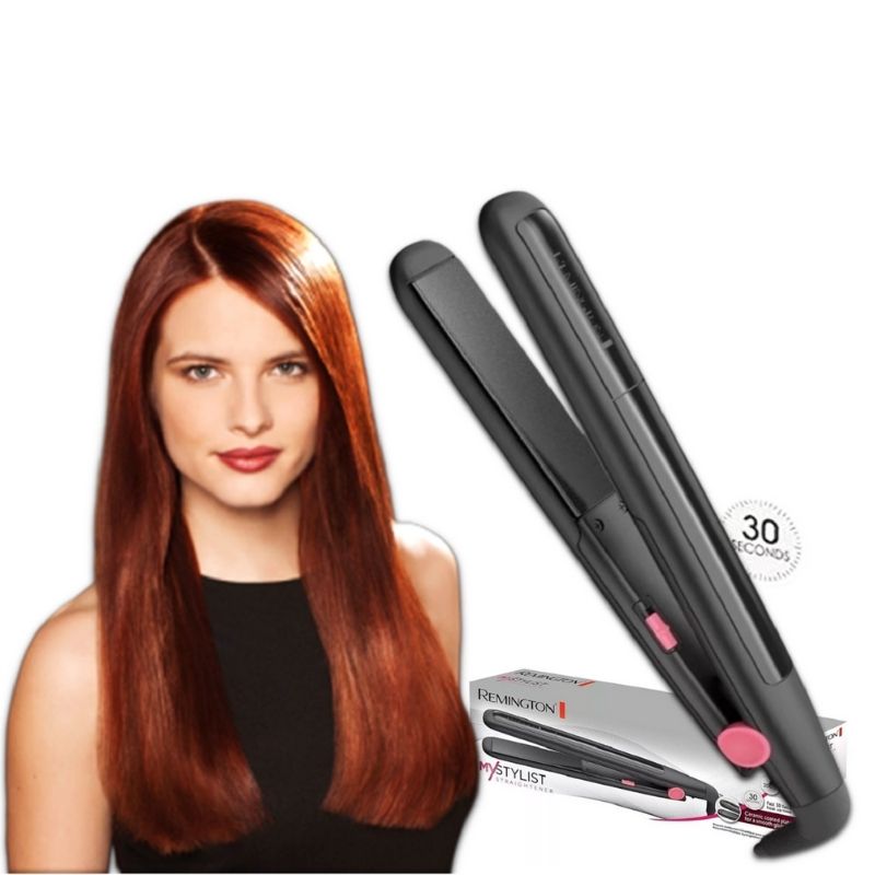Plancha Cabello Ceramica Remington Alisa Y Ondula S1a100 Wmf