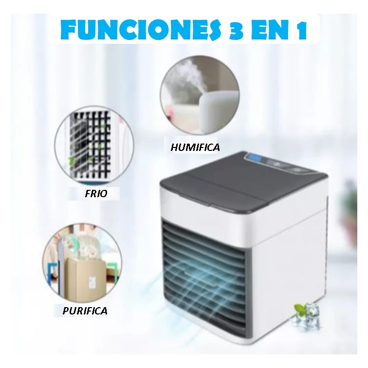 Enfriador De Aire Portátil Artic Cooler Ultra 2x Clima 3 Vel