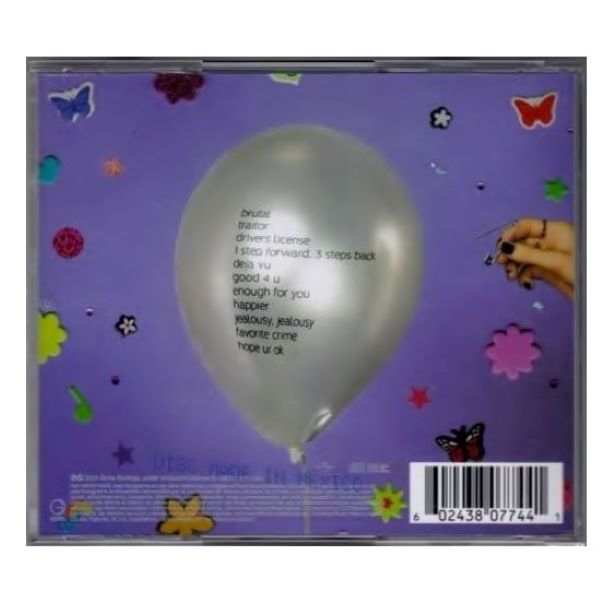 CD Olivia Rodrigo ~ Sour