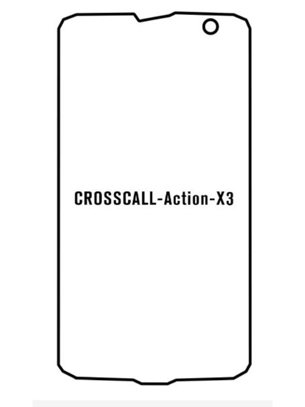 Jeco 99F Protector de Pantalla de Hidrogel Premium Para  CROSSCALL ACTION X3