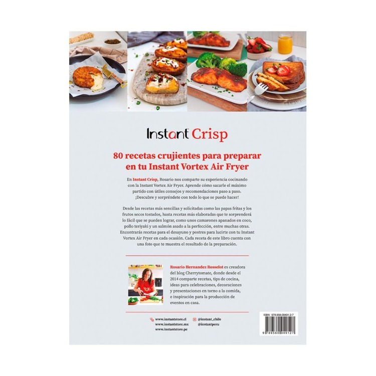Instant Crisp: 80 recetas crujientes para cocinar en tu Instant Vortex Air Fryer