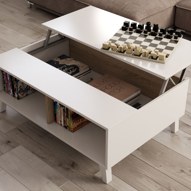 ZAIKEN VDO Mesa centro elevable