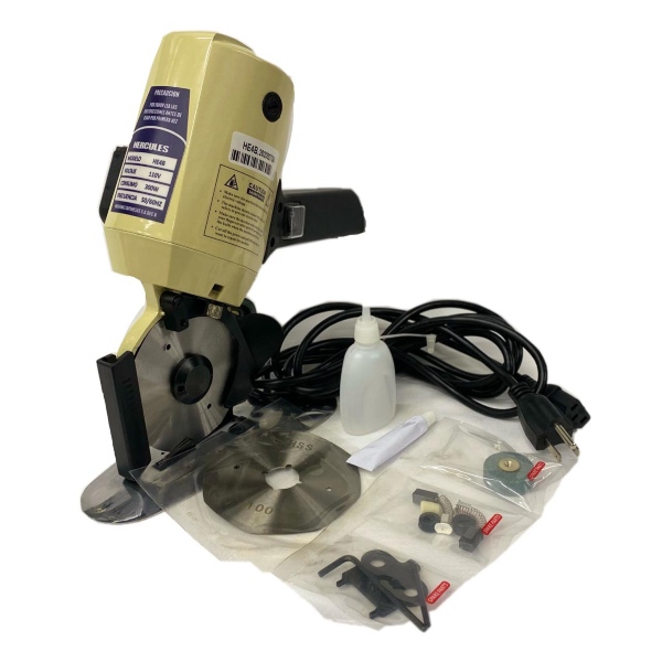 MAQUINA CORTADORA DE TELA OCTAGONAL 4 PULGADAS MARCA HERCULES 