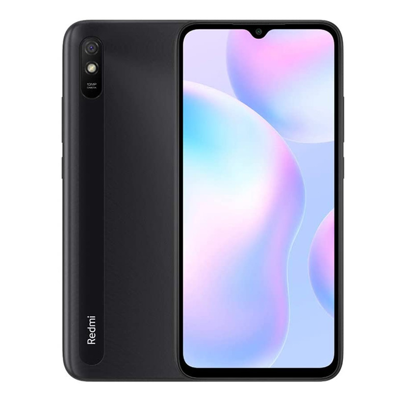 CELULAR XIAOMI REDMI 9A 2GB 32GB 6.53" NEGRO 13MP/5MP ANDROID 10