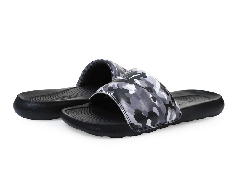 SANDALIAS ORIGINAL NIKE VICTORI ONE NEGRO GRIS HOMBRE CN9678-001