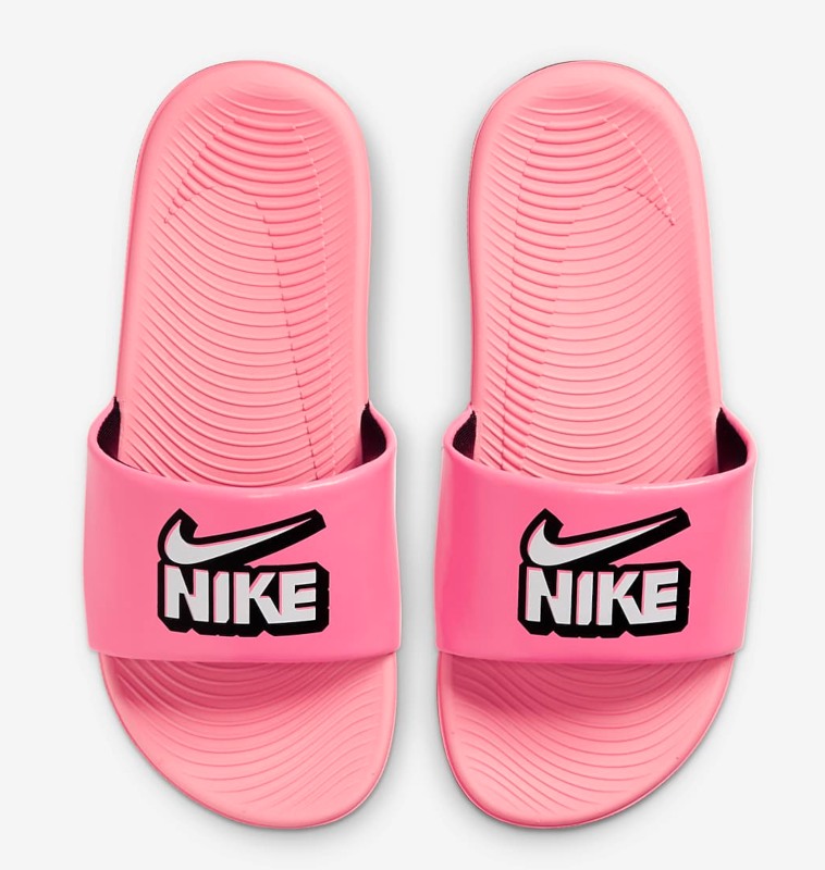 SANDALIAS ORIGINAL NIKE KAWA SLIDE ROSA NEGRO MUJER DD3242 600