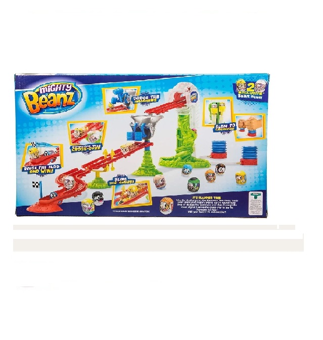Mighty Beanz Pista De Carreras Incluye 2 Exclusivos Beanz