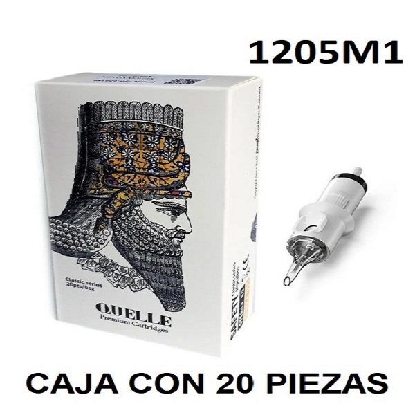 Cartuchos de membrana agujas para tatuar tattoo cartridge estéril aguja de tatuaje quelle 1205M1