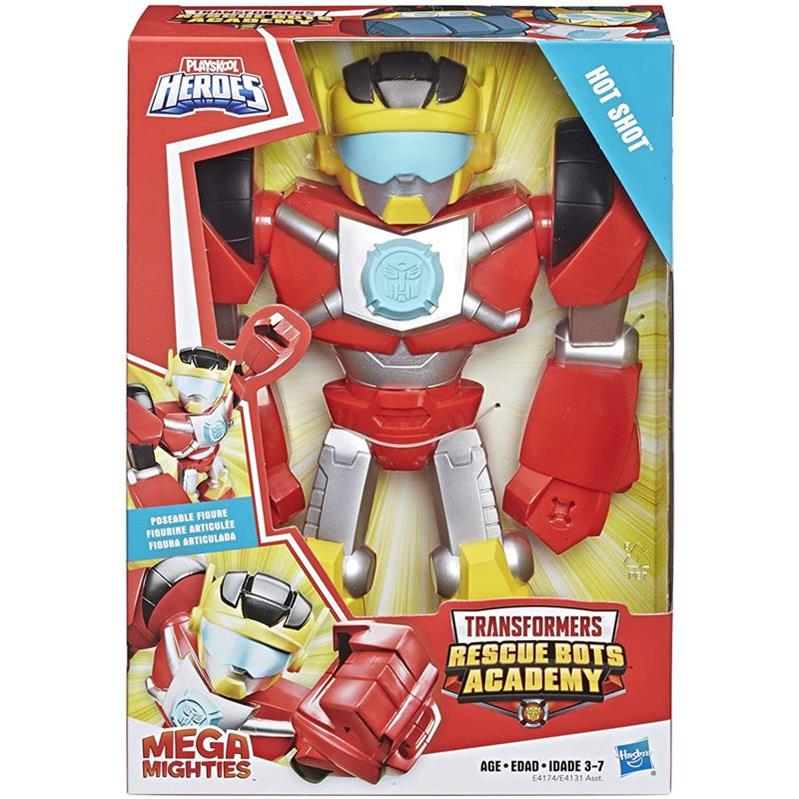 Mega Mighties Transformers Rescue Bots Academy Hot Shot
