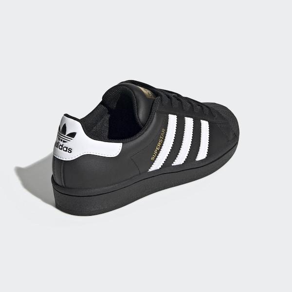 Tenis Adidas Superstar Infantil Unisex - Negro
