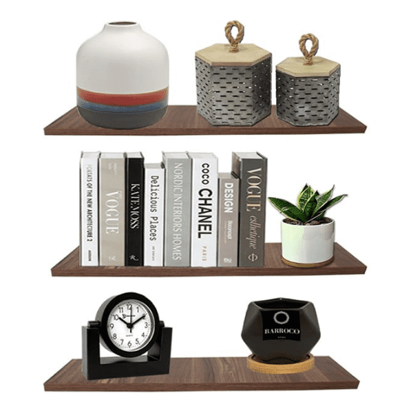 Repisa flotante BARROCO HOME minimalista juego de 3 medida 50x15