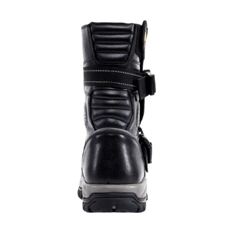 Bota Hiker Para Motociclista Hombre Hummer Color Negro 235