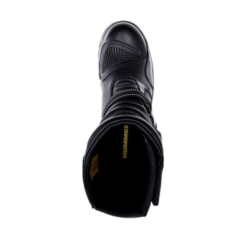 Bota Hiker Para Motociclista Hombre Hummer Color Negro 235