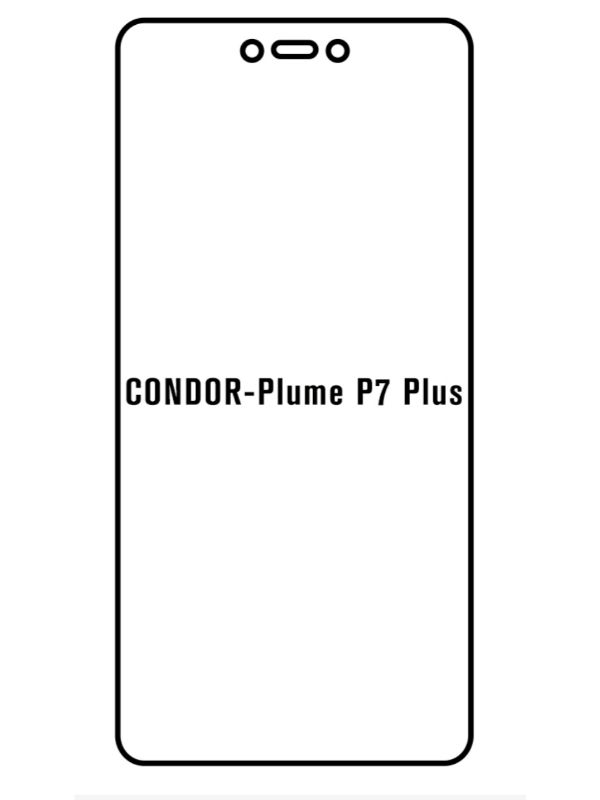 Jeco 99F Protector de Pantalla de Hidrogel Premium Para  CONDOR PLUME P7 PLUS