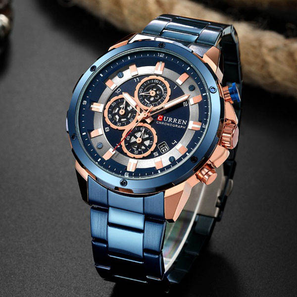 Reloj Curren Analogo Reler Azul