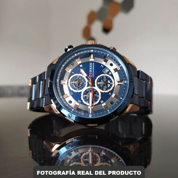 Reloj Curren Analogo Reler Azul