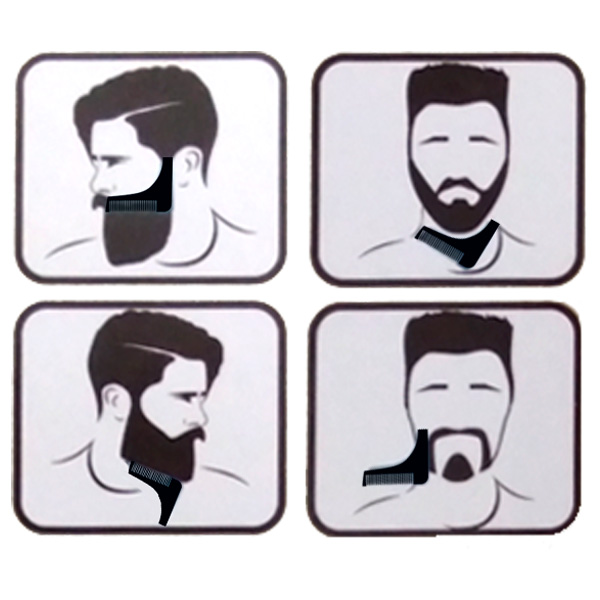 Peine Guía Para Barba Bigote Perfilador BARBER